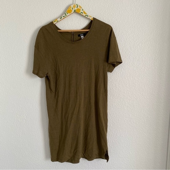 BDG Urban Outfitters Women's Green Short Sleeve Pullover Dress Size Medium